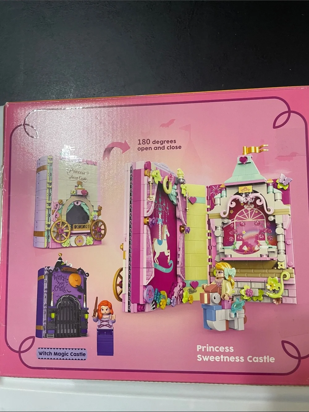 Princess Sweetness Castle Playset - Pink small parts NEW in box ages 8 + cute